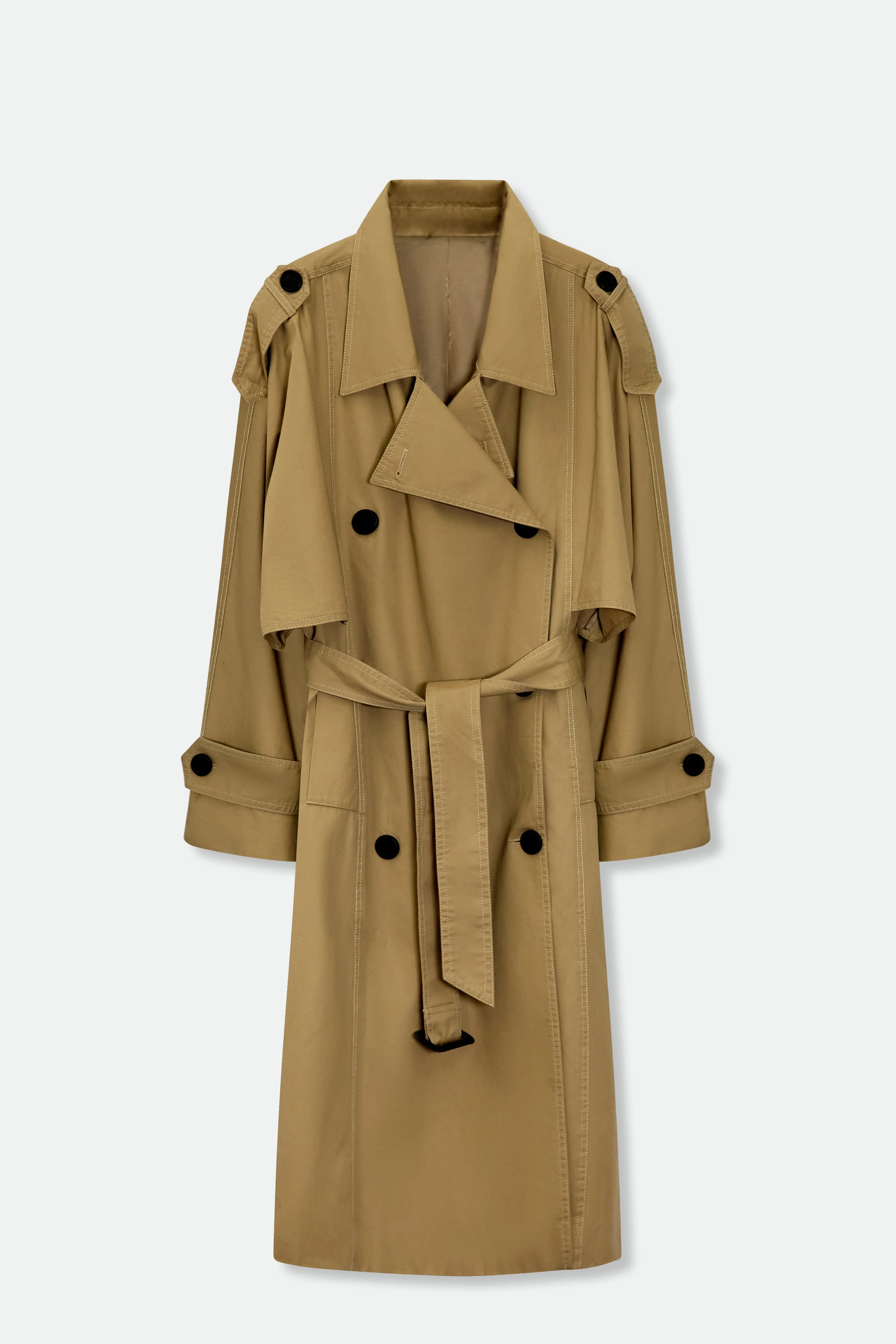 DOUBLE BREASTED CLASSIC TRENCH COAT