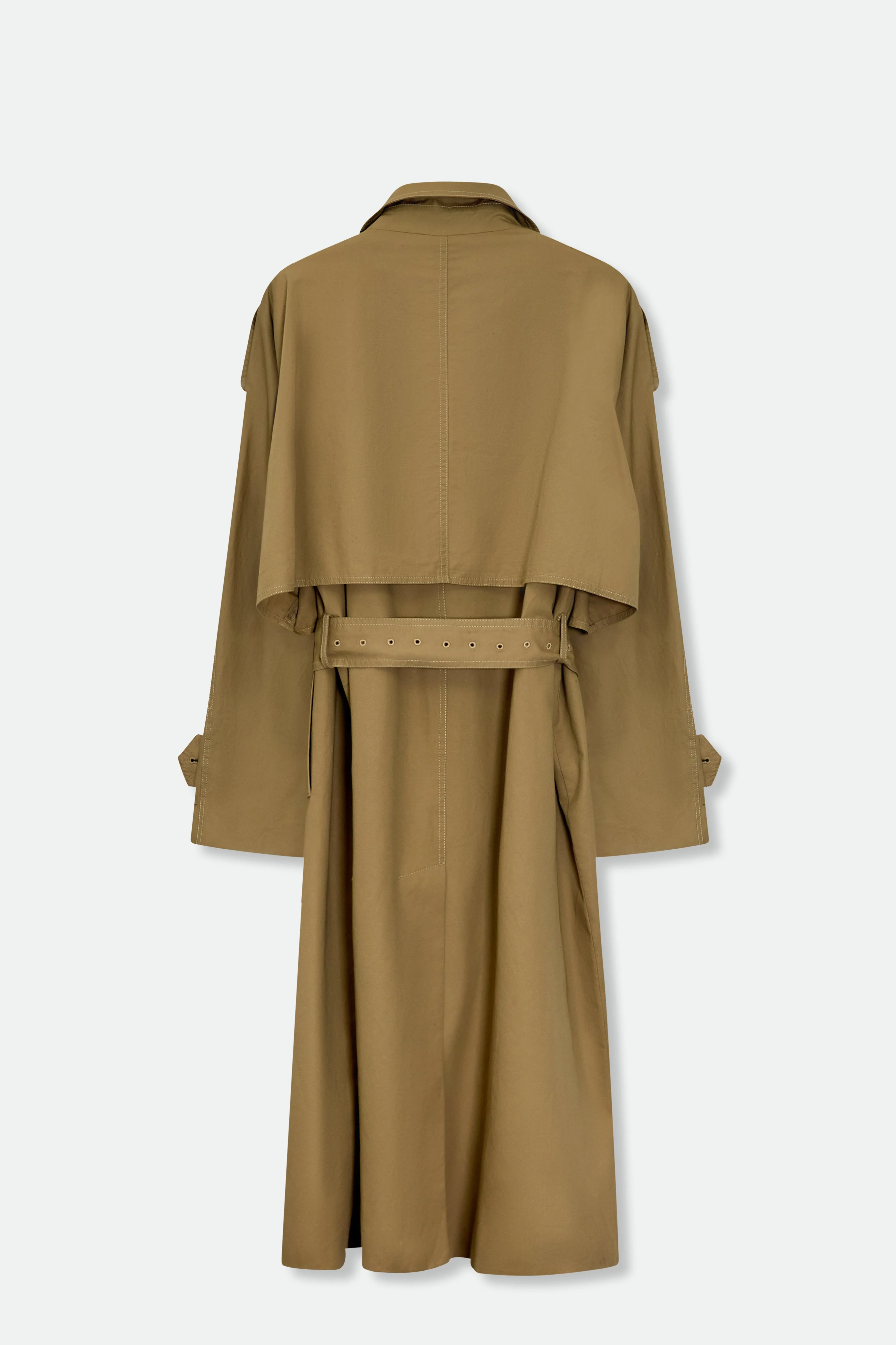 DOUBLE BREASTED CLASSIC TRENCH COAT - Image 2