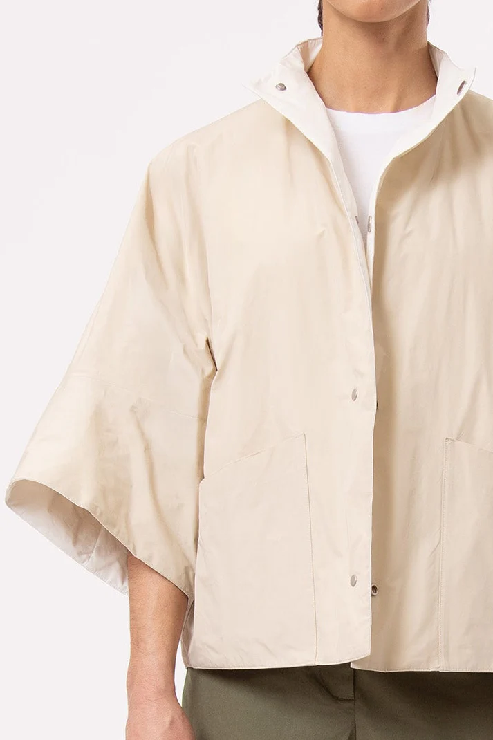 VALE JACKET IN REVERSIBLE TECHNO-SILK TAFFETA