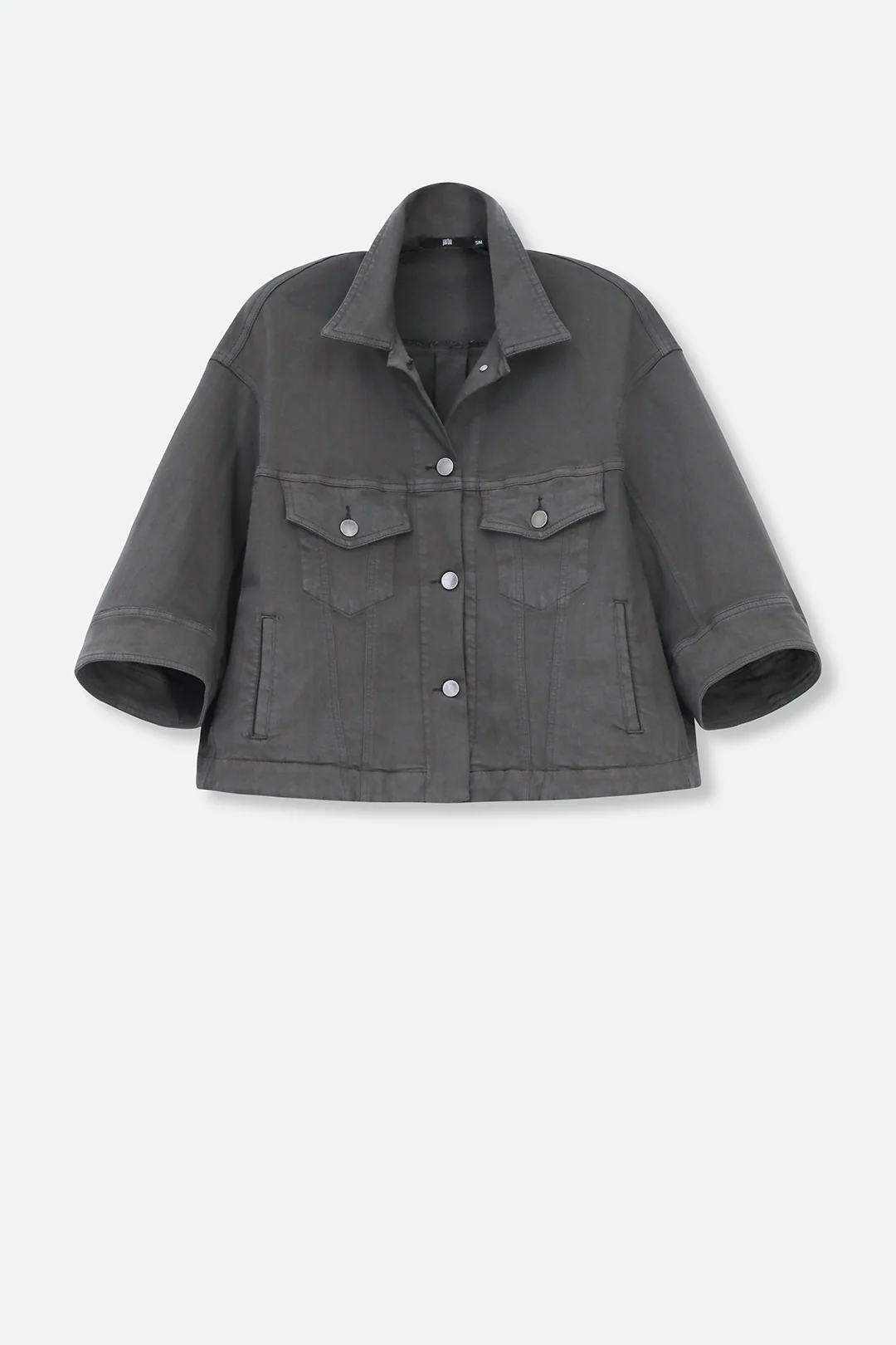 VENETO JACKET GARMENT-DYED ITALIAN STRETCH DENIM - Image 16