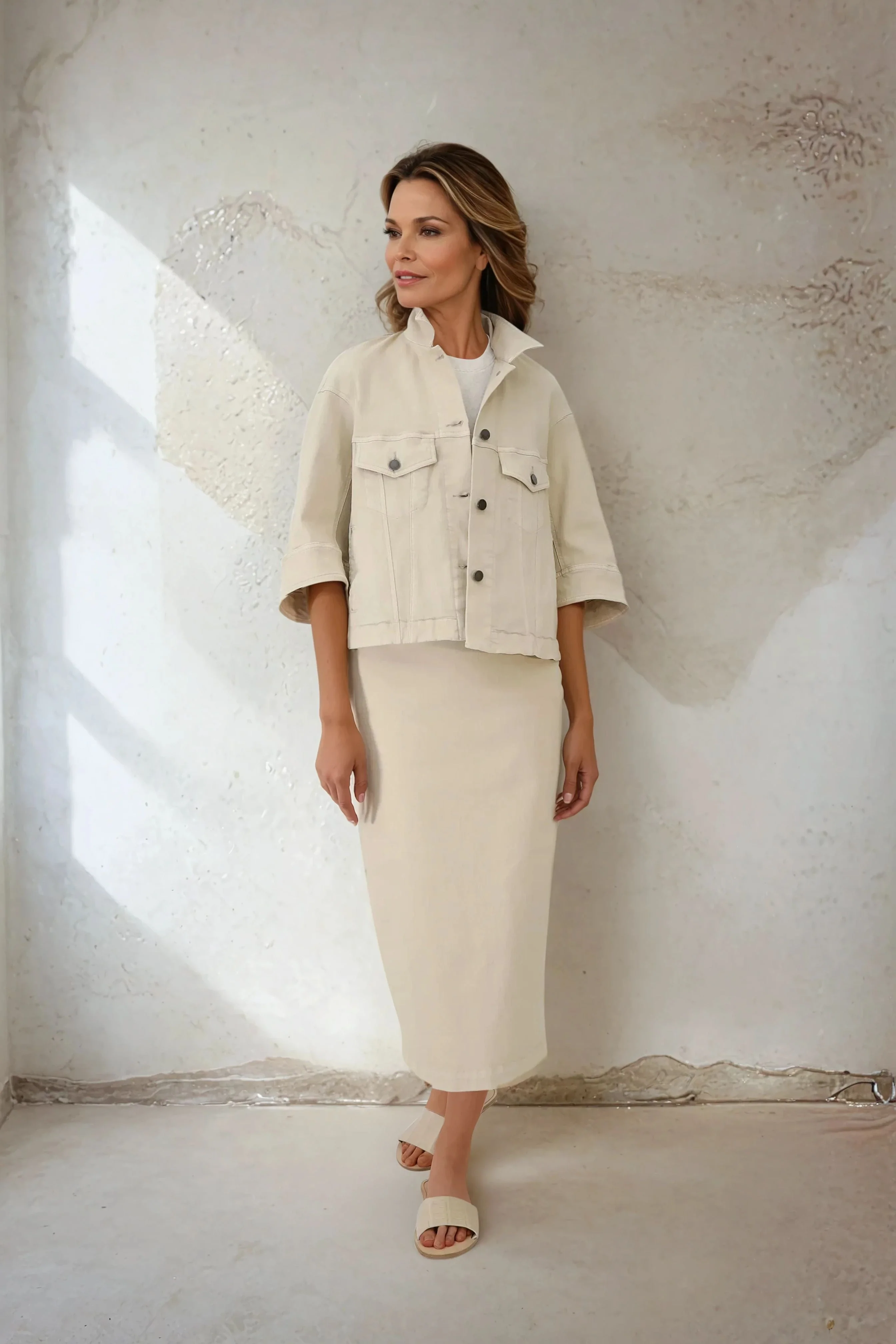 VENETO JACKET GARMENT-DYED ITALIAN STRETCH DENIM - Image 23
