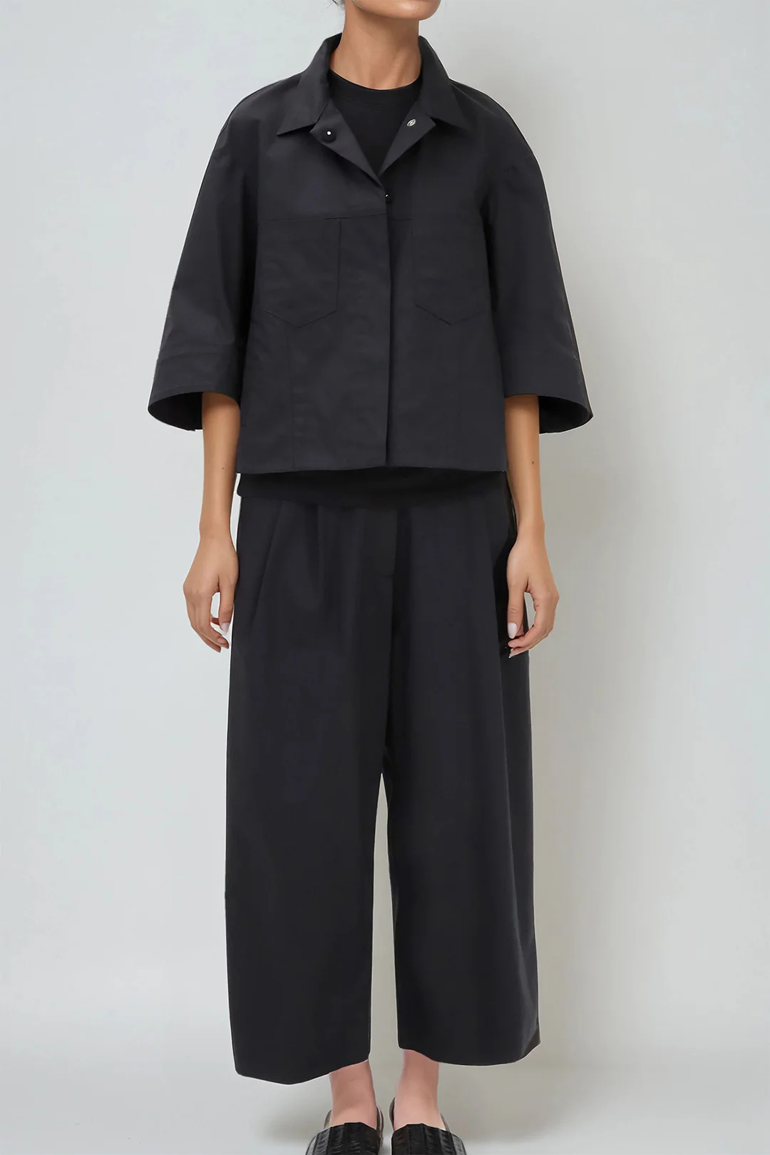 VENETO JACKET IN ITALIAN COTTON STRETCH - Image 4