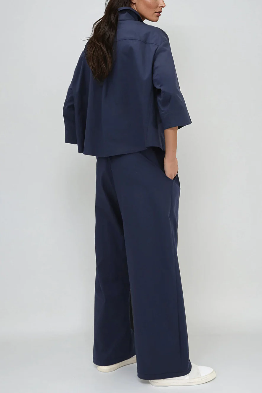 VENETO JACKET IN ITALIAN COTTON STRETCH - Image 5