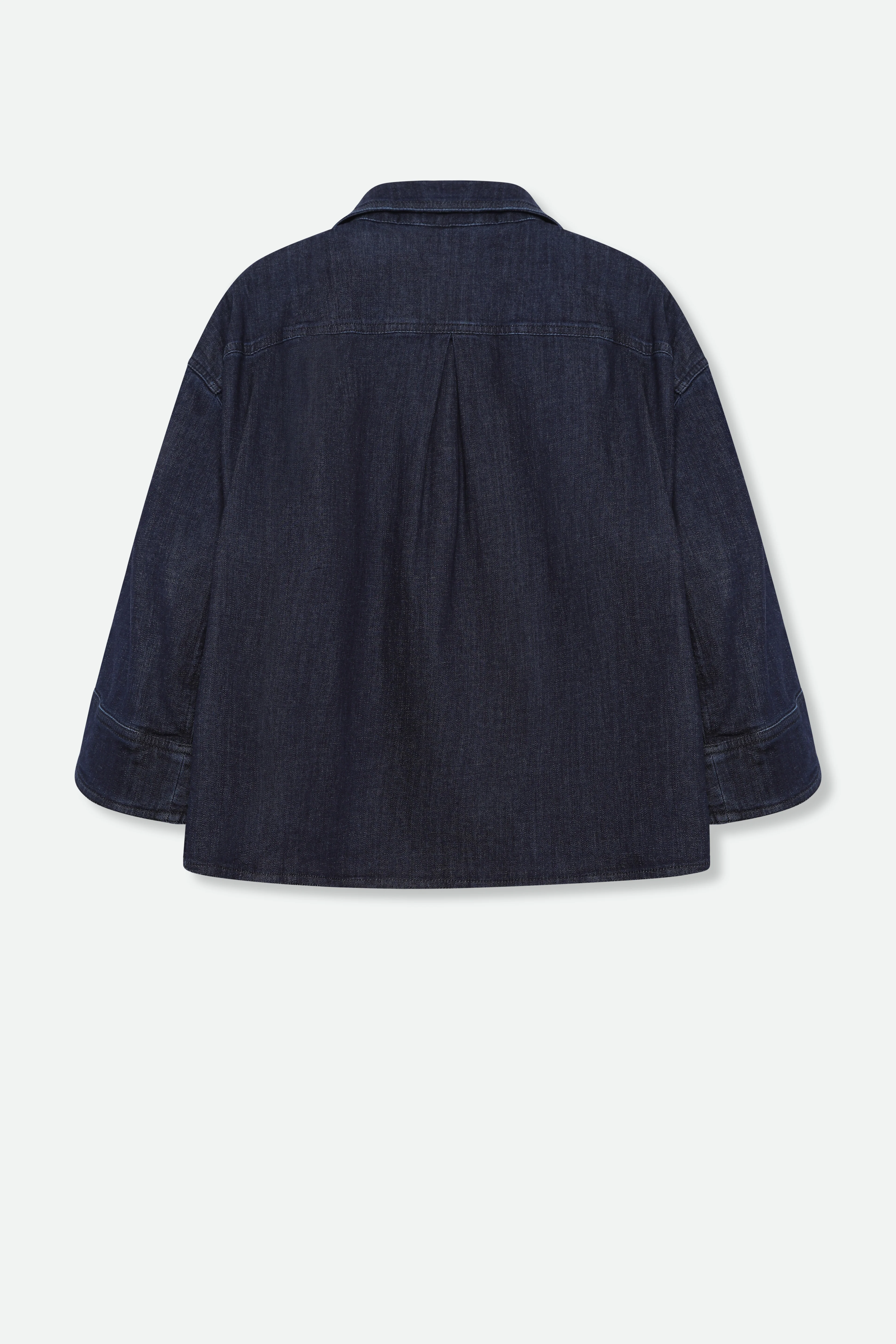 VENETO DENIM JACKET IN ORGANIC ITALIAN DENIM STRETCH - Image 4