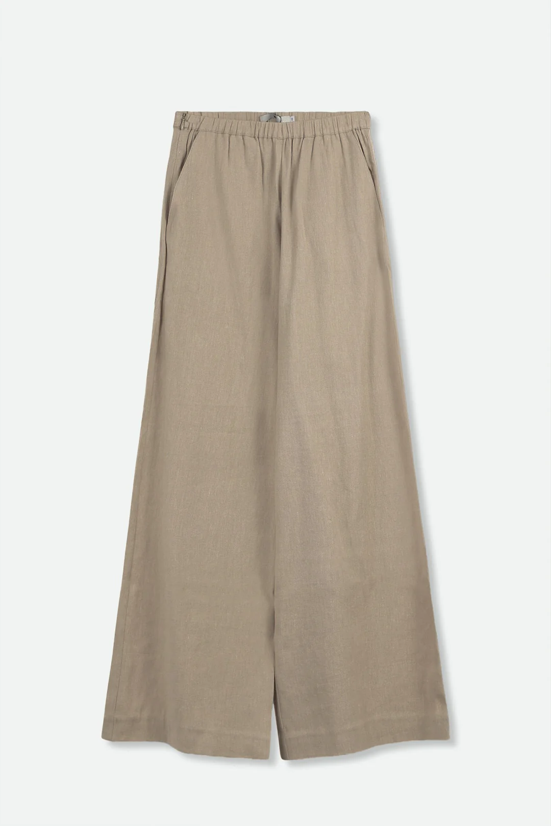 PIETRA WIDE LEG PANT IN LINEN COTTON STRETCH - Image 2