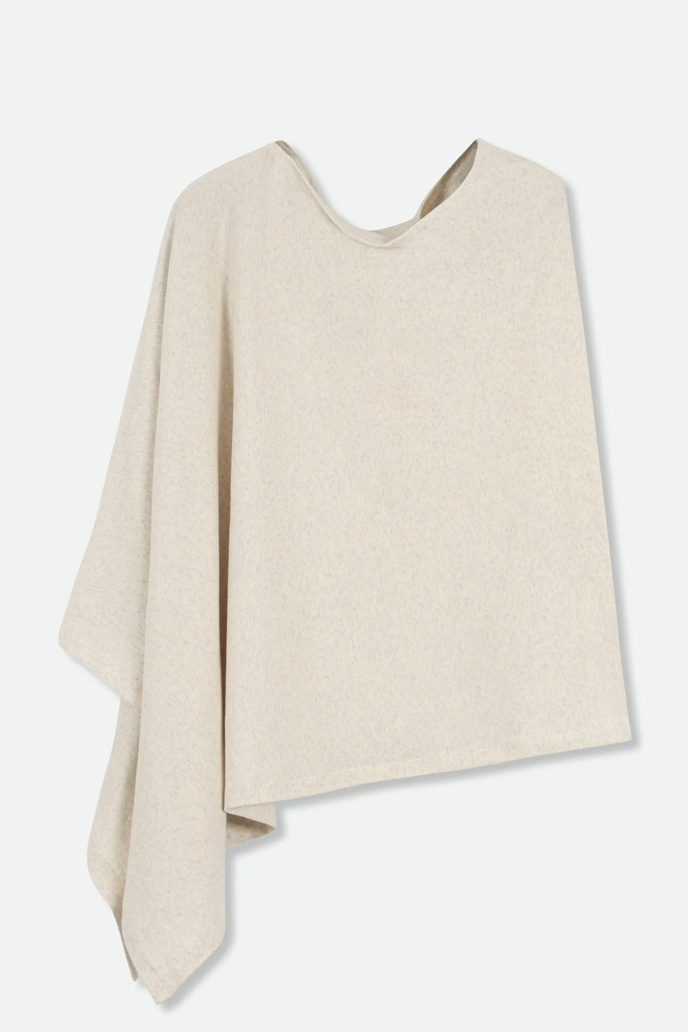 VARA WRAP IN HEATHERED PIMA COTTON STRETCH - Image 3