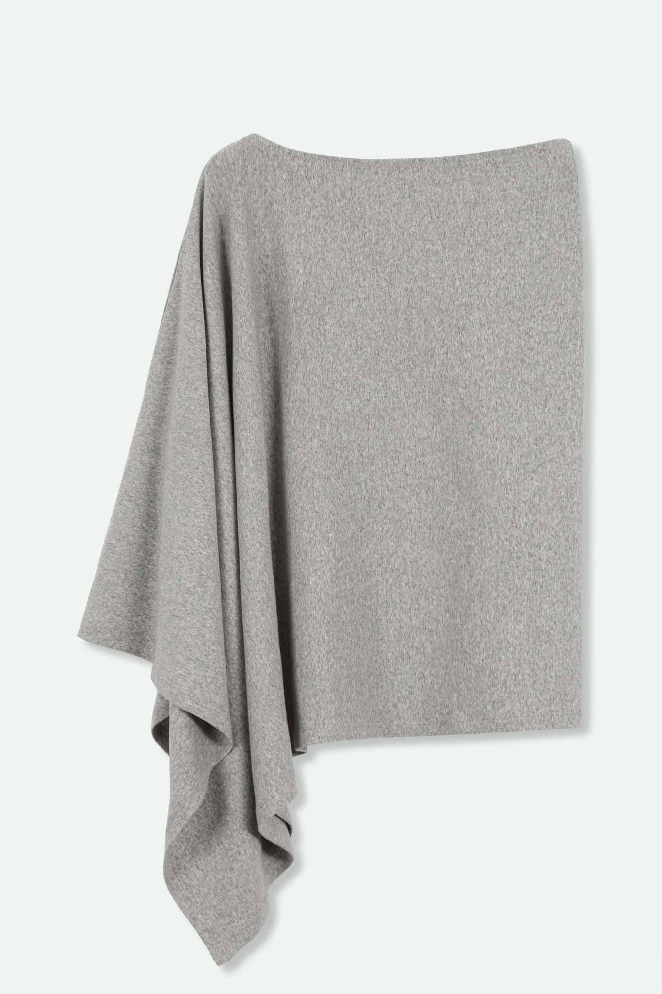 VARA WRAP IN HEATHERED PIMA COTTON STRETCH - Image 7